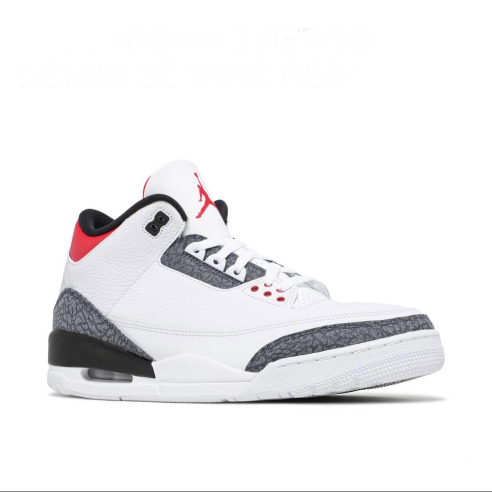 Jordan Retro 3 “Fire Red” sneaker